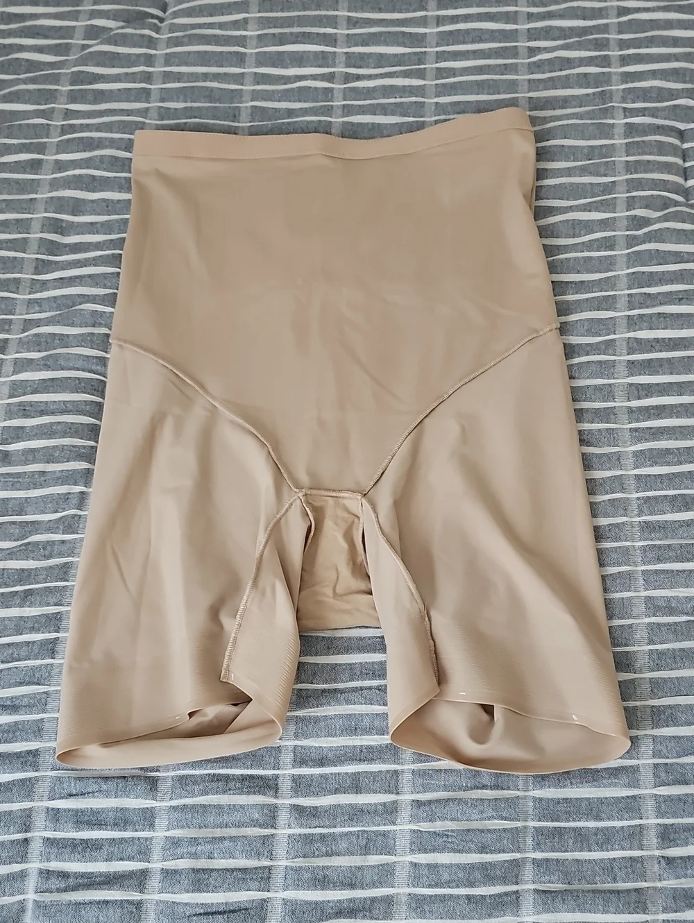 Naomi & Nicole Luxe Shaping High Waist Thigh Slimmer Beige XL